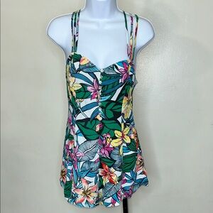 Forever 21 Multicolor Floral Jumpsuit